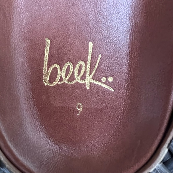 Beek Robin Genuine Calf Hair Slide Sandal in Leopard - Picture 10 of 11